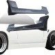 VSaero FRP TKYO v1 Side Skirts for Nissan 240SX (S14) 1995-1998 - image 1