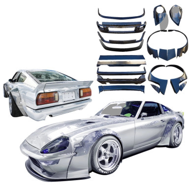 ワイバーン　ブースト VSaero FRP TKYO Wide Body Kit w Wing for Datsun 280ZX (S130