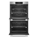 Kitchenaid® 30-inch Smart Electric Double Wall Oven with Intelligent Cooking Camera - PrintShield™ Finish KOED930SPS