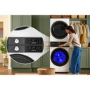 Whirlpool® Smart ENERGY STAR® Front Load Laundry Tower 5.2 cu. ft. Washer & 7.4 cu. ft. Electric Dryer with UV Clean Technology and FreshFlow™ Vent System YWEF5727TW