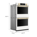 Kitchenaid® 30-inch Smart Electric Double Wall Oven with Assisted Cooking Modes KOED730SPL