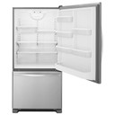 Whirlpool® 19 cu. ft. Bottom-Freezer Refrigerator with Freezer Drawer WRB329DFBW Whirlpool® 19 cu. ft. Bottom-Freezer Refrigerator with Freezer Drawer WRB329DFBW