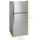 Whirlpool® 30-inch Wide Top Freezer Refrigerator - 18 cu. ft. WRT318FZDM