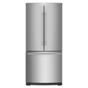 Whirlpool® 30-inch Wide Contemporary Handle French Door Refrigerator - 20 cu. ft. WRFA60SFHZ