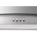 Whirlpool® 30" Curved Glass Wall Mount Range Hood WVW51UC0LS