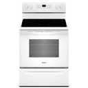 5.3 cu. ft. Whirlpool® electric range with Frozen Bake™ technology. YWFE505W0JW