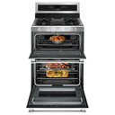 Maytag® 30-Inch Wide Double Oven Gas Range With True Convection - 6.0 Cu. Ft. MGT8800FZ