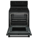 Maytag® 30-Inch Wide Electric Range With Shatter-Resistant Cooktop - 5.3 Cu. Ft. YMER6600FB