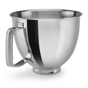 Kitchenaid® 3.5 Quart Polished Stainless Steel Bowl with Handle KSM35SSFP