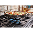 Kitchenaid® 30-Inch 5 Burner Gas Convection Slide-In Range with Baking Drawer KSGB900ESS