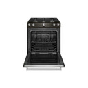 Kitchenaid® 30-Inch 5-Burner Gas Slide-In Convection Range KSGG700EBS Kitchenaid® 30-Inch 5-Burner Gas Slide-In Convection Range KSGG700EBS