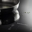 Kitchenaid® 30" Electric Cooktop with 5 Elements and Touch-Activated Controls KCES950KBL