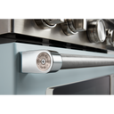 KitchenAid® 30'' Smart Commercial-Style Gas Range with 4 Burners KFGC500JMB