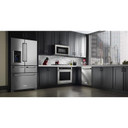 Kitchenaid® 25.8 Cu. Ft. 36" Multi-Door Freestanding Refrigerator with Platinum Interior Design KRMF706ESS