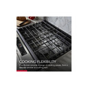 Kitchenaid® 30-Inch 5-Burner Gas Convection Front Control Range KSGG700ESS