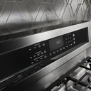 Kitchenaid® 30-Inch 5 Burner Dual Fuel Double Oven Convection Range KFDD500ESS