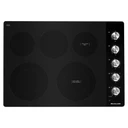 Kitchenaid® 30" Electric Cooktop with 5 Elements and Knob Controls KCES550HSS