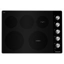 Kitchenaid® 30 Electric Cooktop with 5 Elements and Knob Controls KCES550HSS