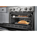 KitchenAid® 30'' Smart Commercial-Style Gas Range with 4 Burners KFGC500JBK