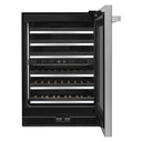 Jennair® NOIR™ 24" Built-In Undercounter Wine Cellar, Right Swing JUWFR242HM