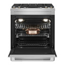Jennair® 30" Dual-Fuel Downdraft Slide-In Range JDS1750ML