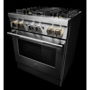 Jennair® 30" RISE™ Dual-Fuel Professional-Style Range JDRP430HL