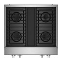 Jennair® 30" NOIR™ Gas Professional-Style Rangetop JGCP430HM