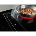 Jennair® 36 Oblivion Glass Electric Radiant Downdraft Cooktop with Tap Touch Controls JED4536KB