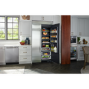 Jenn-Air® 42-Inch Built-In Side-by-Side Refrigerator JS42NXFXDE