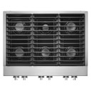 Jennair® 36" NOIR™ Gas Professional-Style Rangetop JGCP436HM