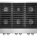 Jennair® 36" NOIR™ Gas Professional-Style Rangetop JGCP436HM