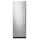 Jennair® 24 Built-In Column Freezer with NOIR™ Panel Kit, Left Swing JKCPL241GM