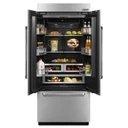 Jenn-Air® 36-Inch Built-In French Door Refrigerator JF36NXFXDE