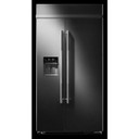 Jennair® RISE™ 42" Built-In Side-By-Side Refrigerator with External Ice and Water Dispenser JBSS42E22L