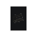 Jennair® Euro-Style 36" 5-Burner Gas Cooktop JGC3536GS