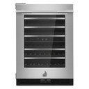 Jennair® RISE™ 24" Built-In Undercounter Wine Cellar, Left Swing JUWFL242HL