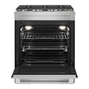 Jennair® 30" Dual-Fuel Slide-In Range JDS1450ML