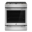 Jennair® 30" Dual-Fuel Slide-In Range JDS1450ML