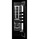 Jennair® 18 Built-In Column Freezer with NOIR™ Panel Kit, Right Swing JKCPR181GM