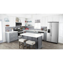 Amana® 33-inch Side-by-Side Refrigerator with Dual Pad External Ice and Water Dispenser ASI2175GRS