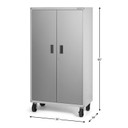 Gladiator® Ready-to-Assemble Mobile Storage Cabinet GALG36CKKW