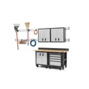 Gladiator® 6' (182.9 cm) Wide 9-Outlet Workbench Powerstrip GAAC68PSDG