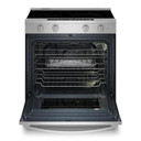 Whirlpool® 30-inch Smart Slide in Electric Range with Air Cooking Technology, No Preheat Air Fry, WipeClean™ Coating, Steam/Self Clean and High Speed Preheat YWSES7530RZ Whirlpool® 30-inch Smart Slide in Electric Range with Air Cooking Technology, No Preheat Air Fry, WipeClean™ Coating, Steam/Self Clean and High Speed Preheat YWSES7530RZ
