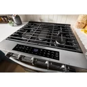 Whirlpool® 30-inch Smart Slide In Gas Range with True Convection, No Preheat Air Fry, Steam/Self Clean and High Speed Preheat WSGS7530RZ