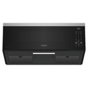 Whirlpool® 1.1 cu. ft. Smart Low Profile Microwave Hood Combination with 450 CRM 4-Speed Venting YWMML5530RZ