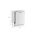 Amana® Dishwasher with Midnight Interior ADFS2524RW Amana® Dishwasher with Midnight Interior ADFS2524RW