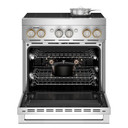 Jennair® RISE™ 30" Induction Professional-Style Range JPIFC730RL