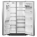 Whirlpool® 36-inch Counter Depth Side-by-Side Refrigerator with Prep & Store Bins WRSC6536RZ