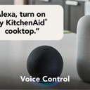 Kitchenaid® 36" Temp Cook™ Induction Cooktop with 5 Cooking Zones KCIT736SBL