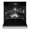 Jennair® NOIR™ Single Wall Oven with V2™ Vertical Dual-Fan True Convection, Advanced Temperature Precision JOESC730RM